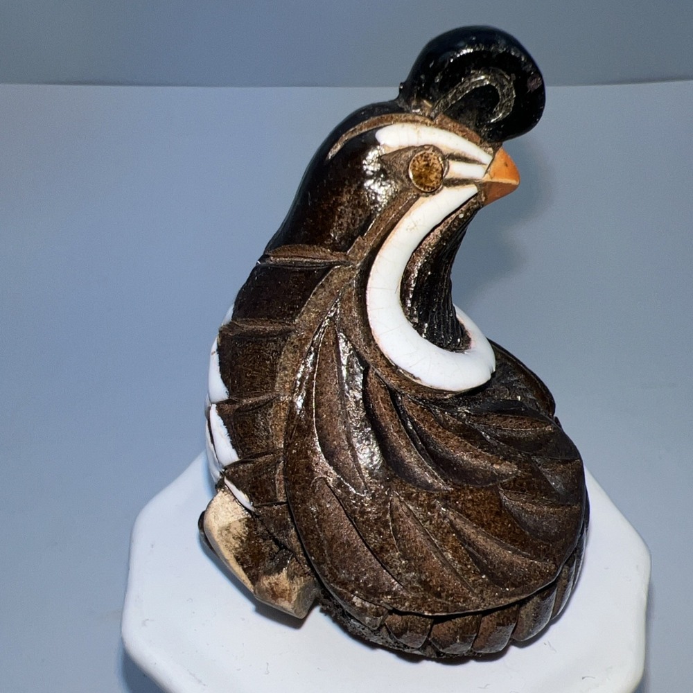 Artesania Rinconada DeRosa Pottery Quail‎ Bird Earthenware Ceramic Collectible
